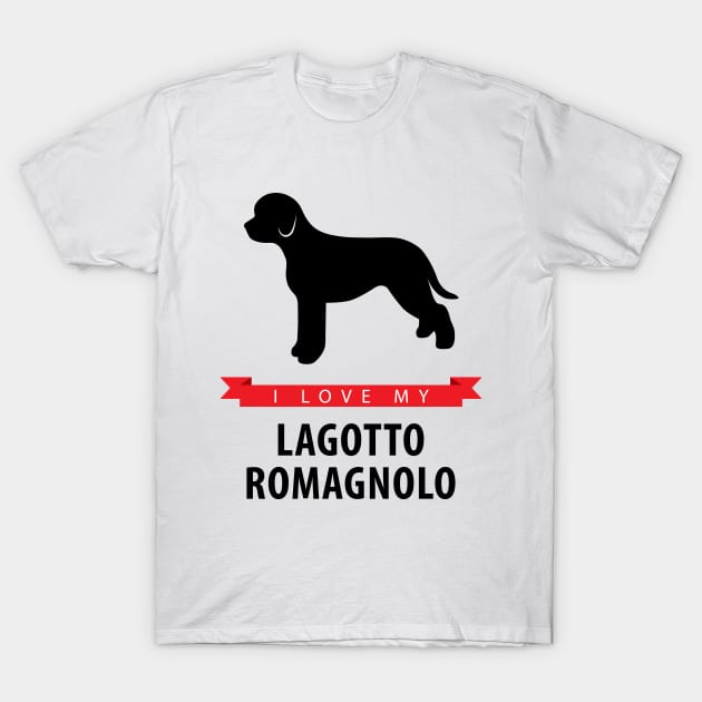 I Love My Lagotto Romagnolo T-Shirt by millersye